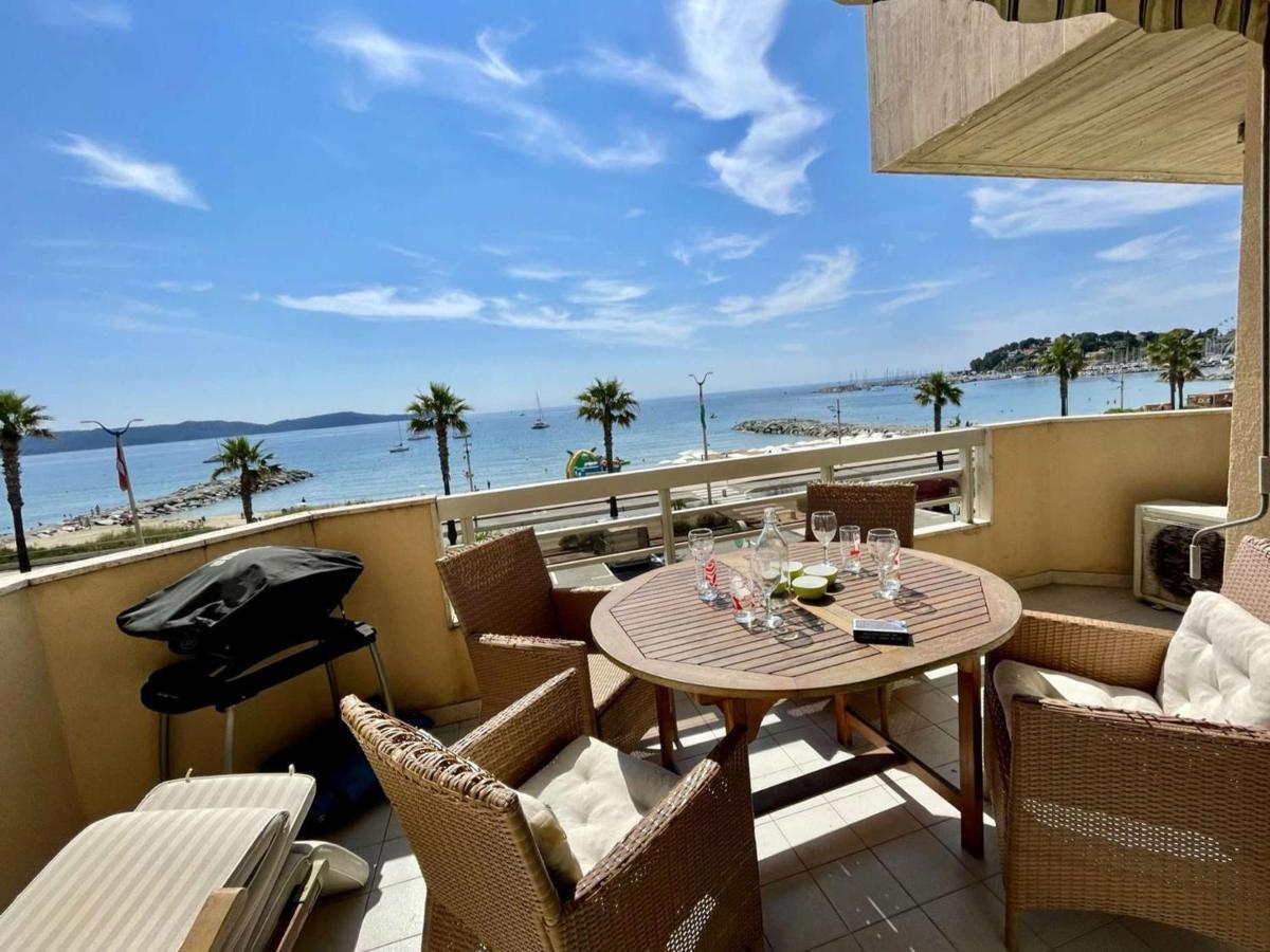 Superbe Apt 2P Front De Mer Pour 4 Pers Avec Terrasse - Cavalaire-Sur-Mer - Fr-1-226B-162 Exterior foto