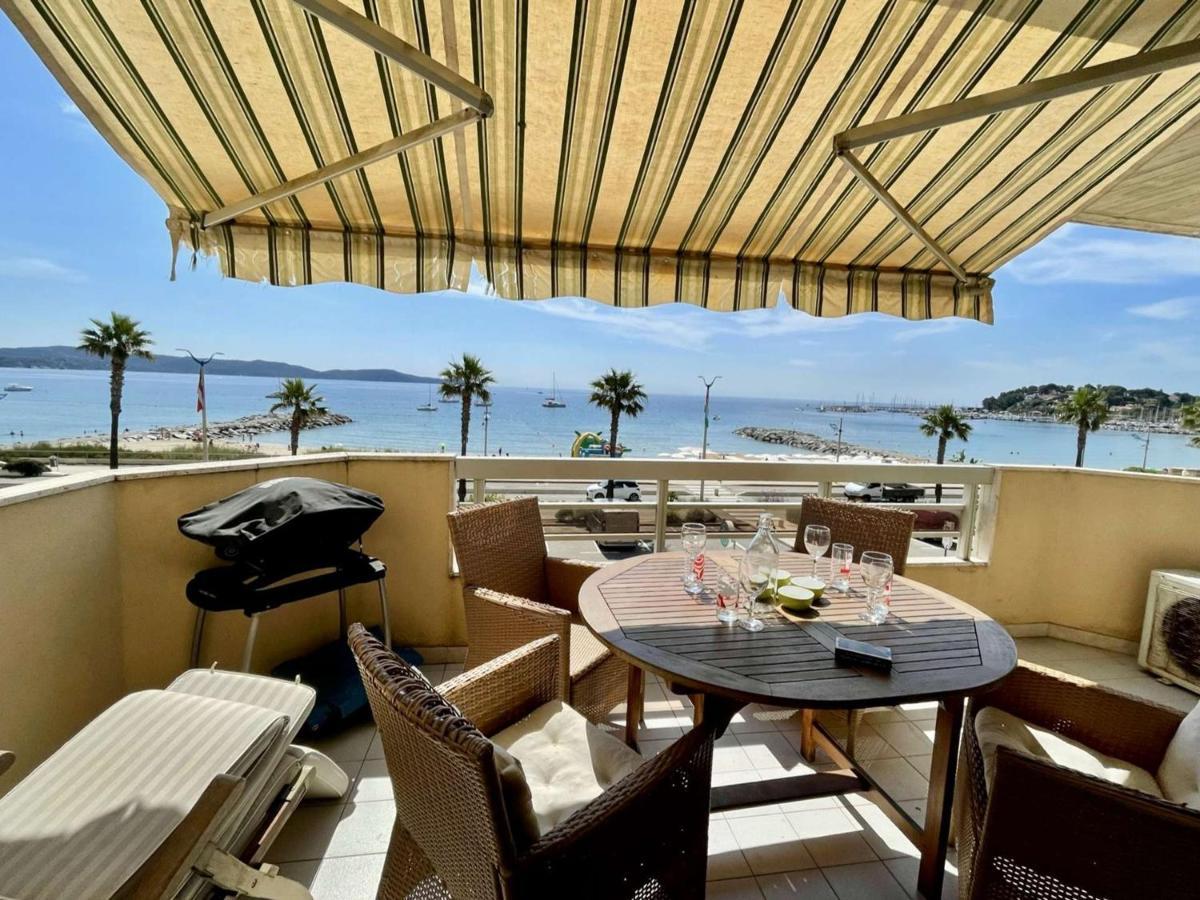 Superbe Apt 2P Front De Mer Pour 4 Pers Avec Terrasse - Cavalaire-Sur-Mer - Fr-1-226B-162 Exterior foto